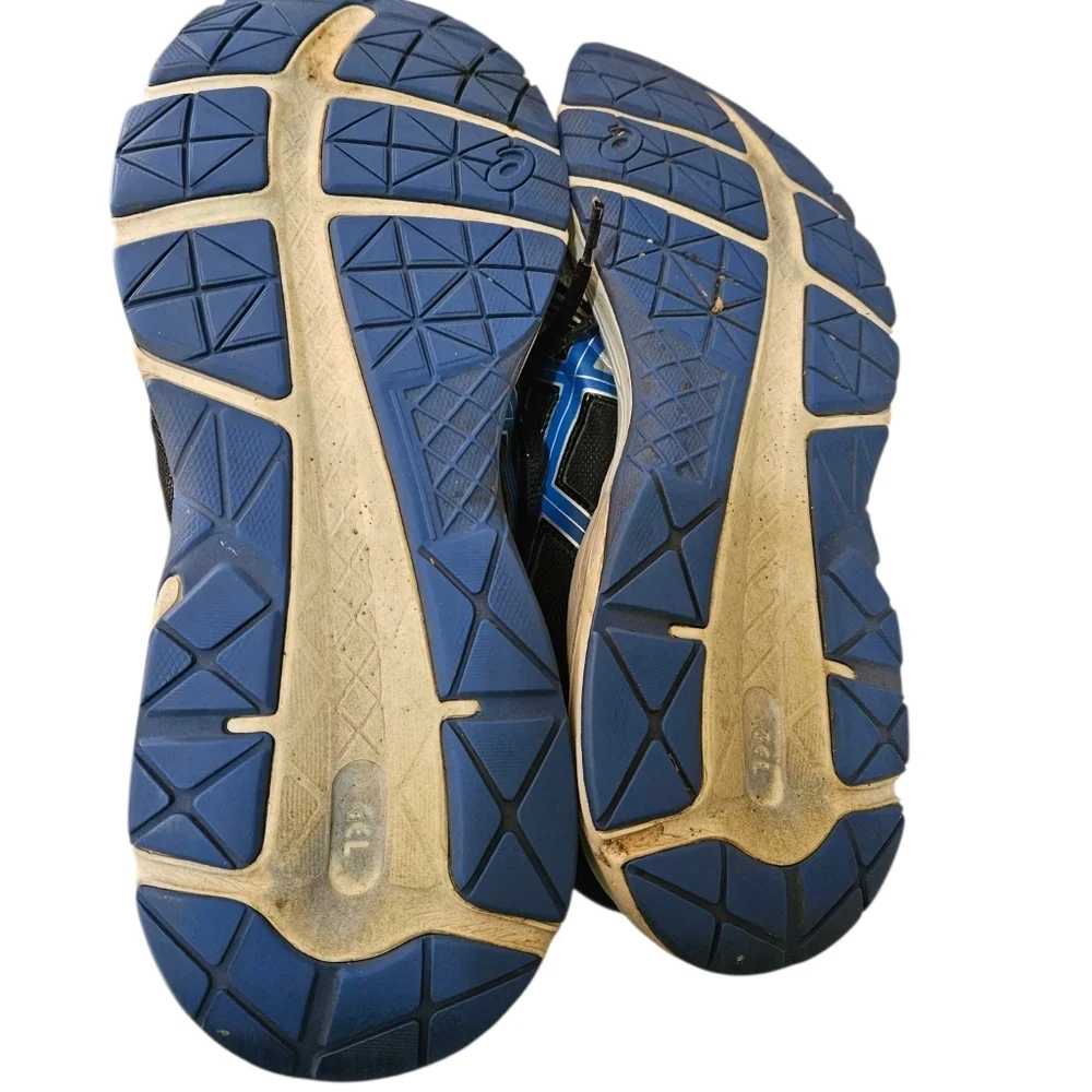 ASICS Men's Running Shoes - Gel Contend 4 Black And Blue